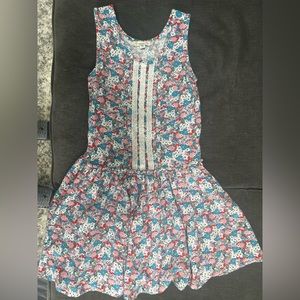 Girls flower summer dress.